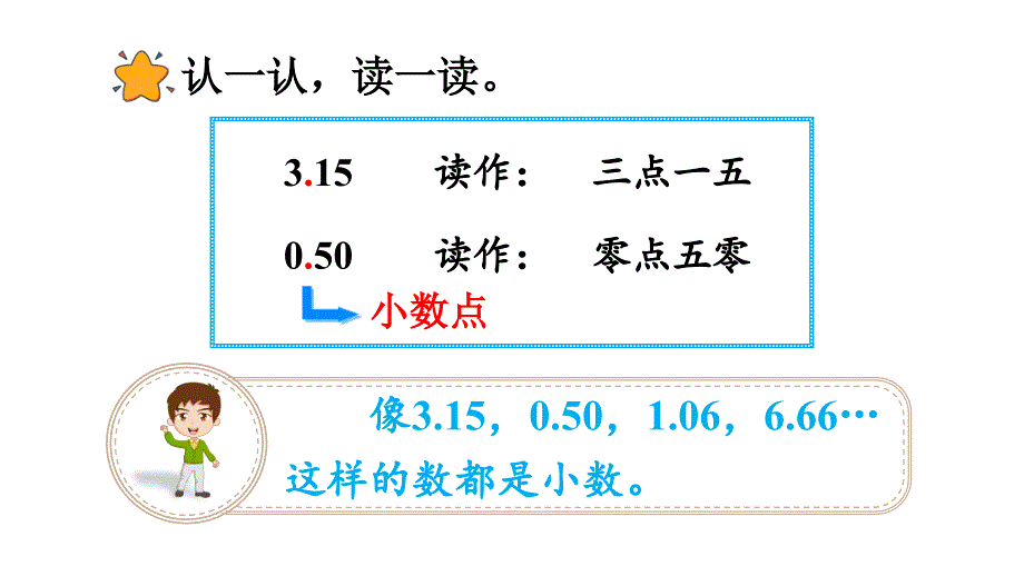 三年级上册数学课件八认识小数第1课时文具店北师大版共11张PPT_第4页