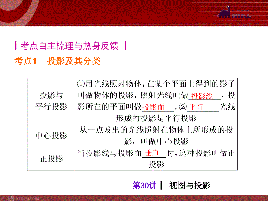 数学指导第30讲视图与投影_第2页