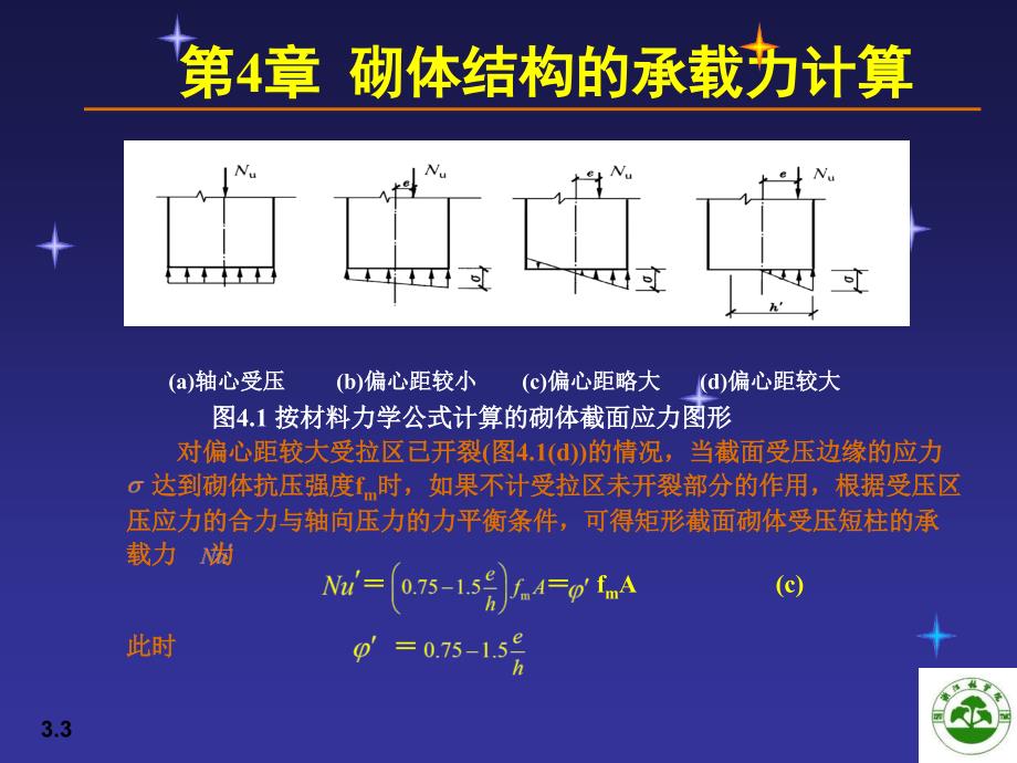 砌体结构的承载力计算1(论文资料)_第3页