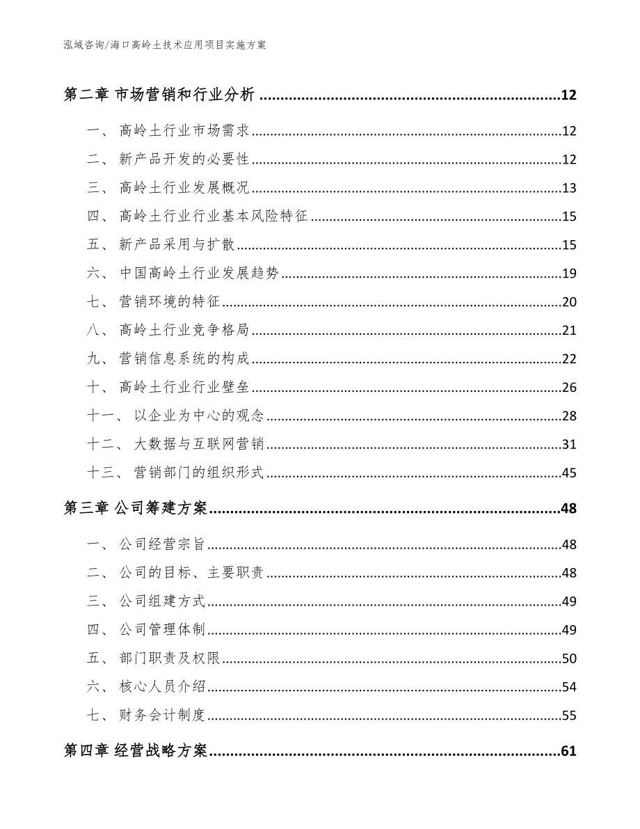 海口高岭土技术应用项目实施方案_第3页