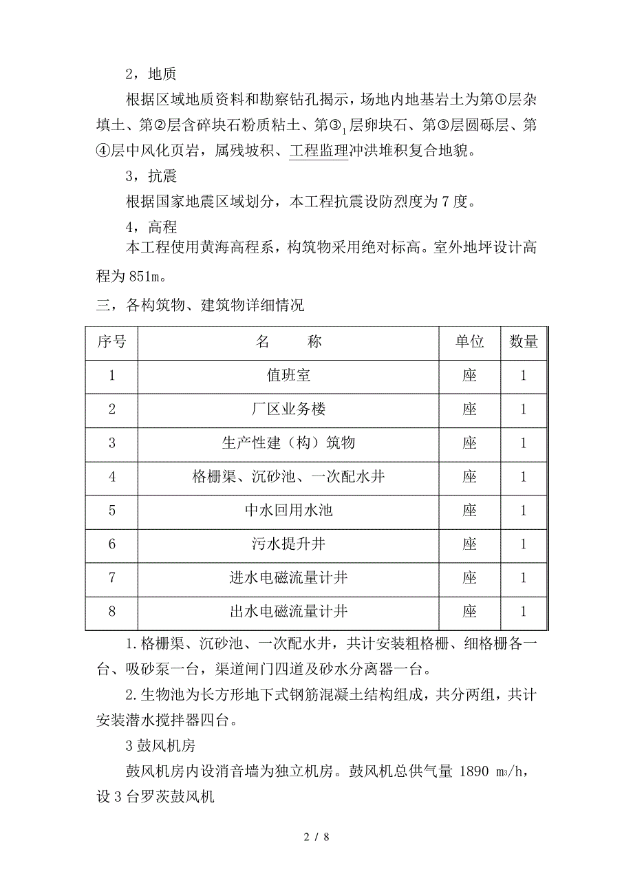 大关县污水处理厂工程监理质量评估报告_第2页