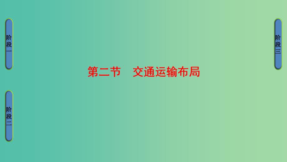 高中地理第4单元人类活动的地域联系第2节交通运输布局课件鲁教版.ppt_第1页