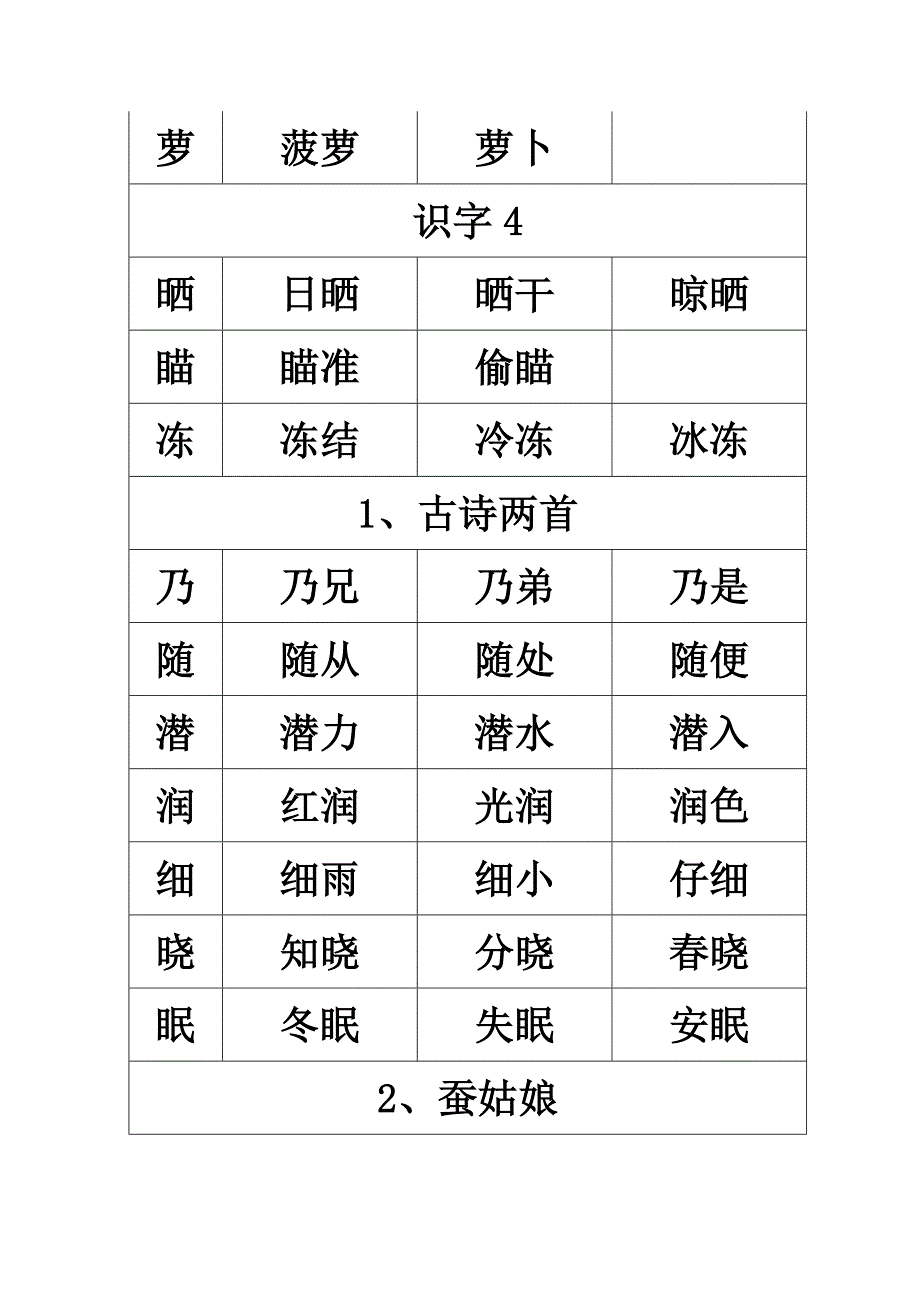 二年级下册组词.doc_第3页