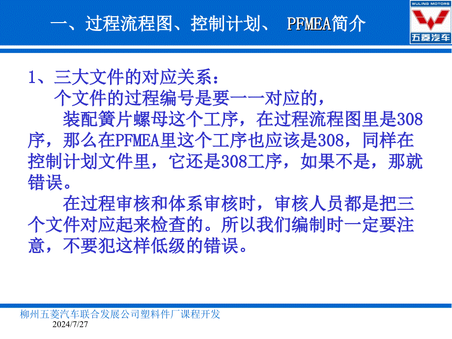 流程图、PFMEA、控制计划文件课件_第4页