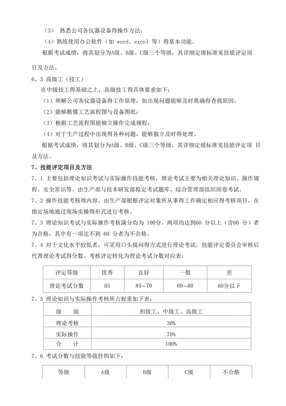 员工技术等级评定方案_第3页