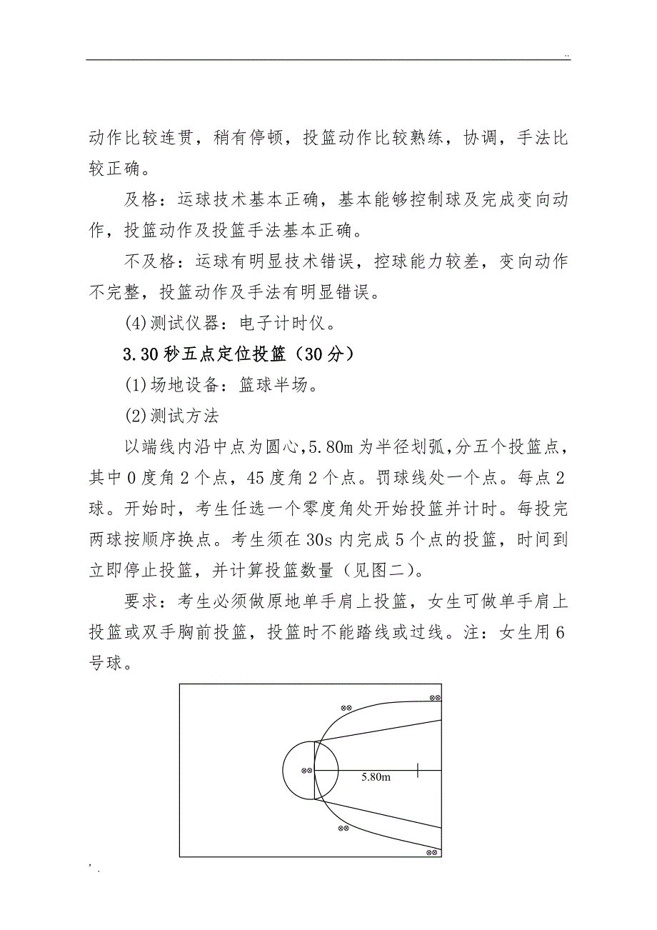 甘肃省体育高考大纲_第4页