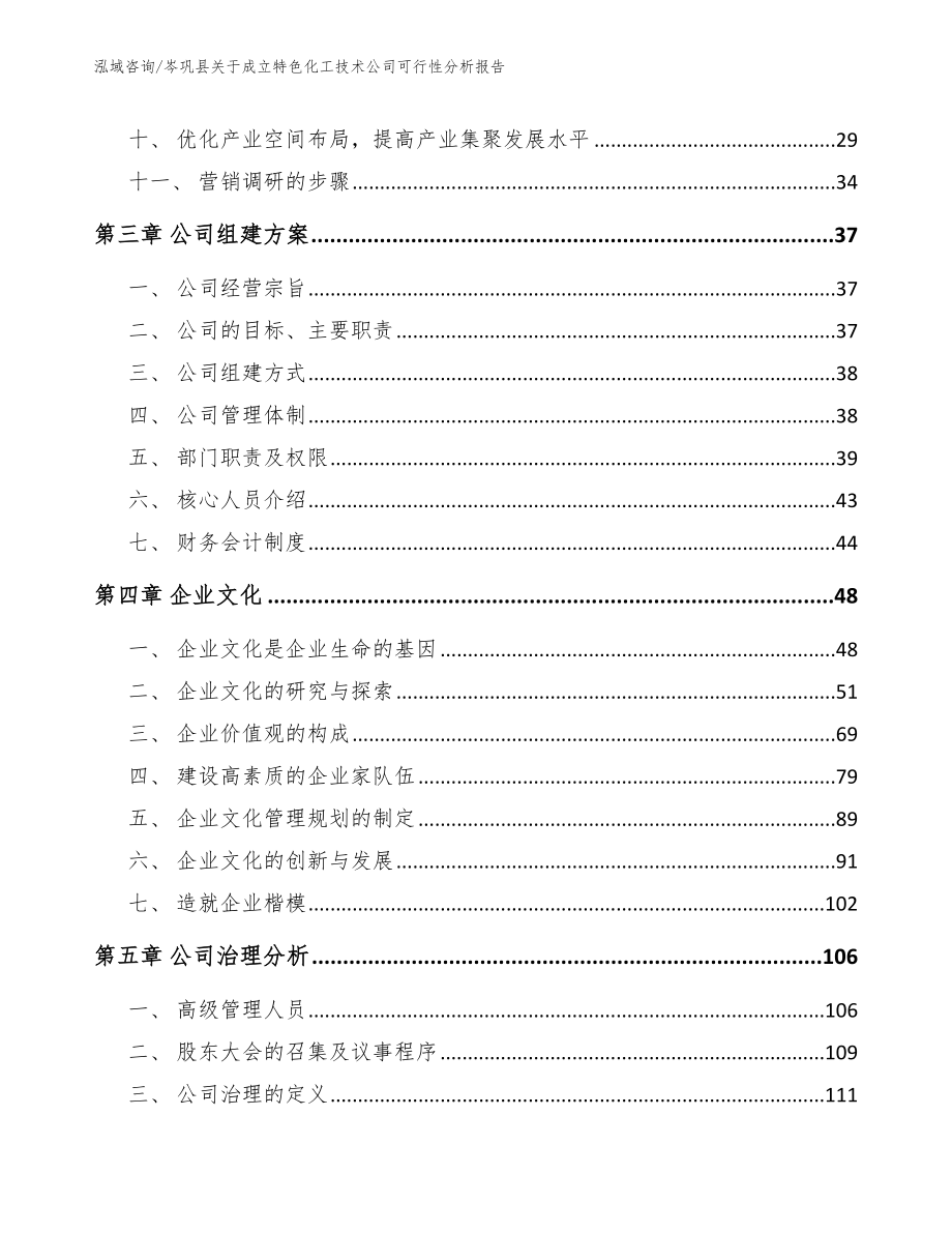 岑巩县关于成立特色化工技术公司可行性分析报告_第2页