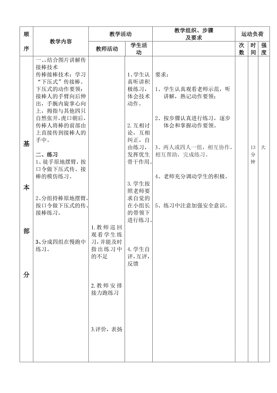 高一接力跑教案[2]_第4页