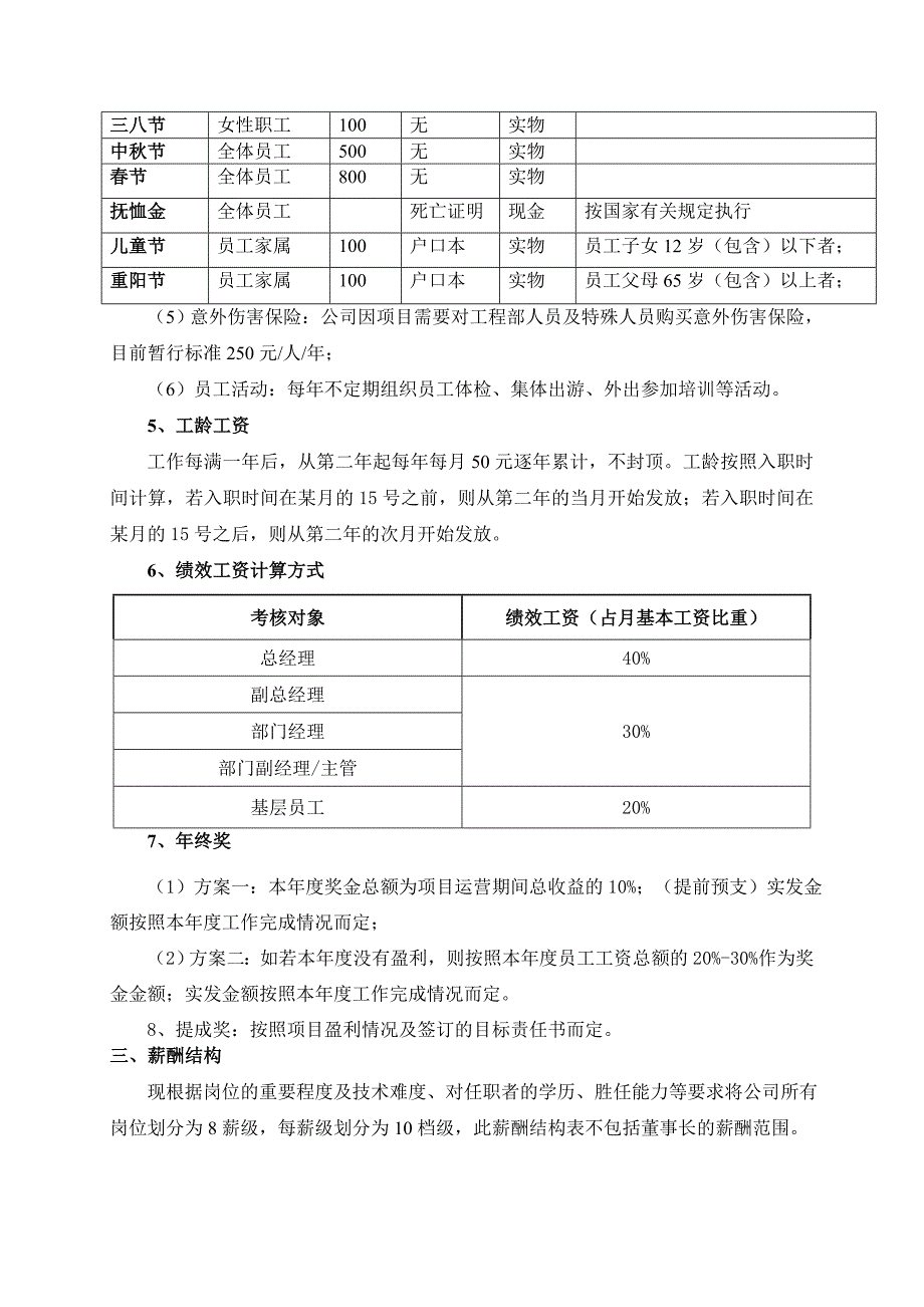 薪酬结构管理制度(超实用)_第2页