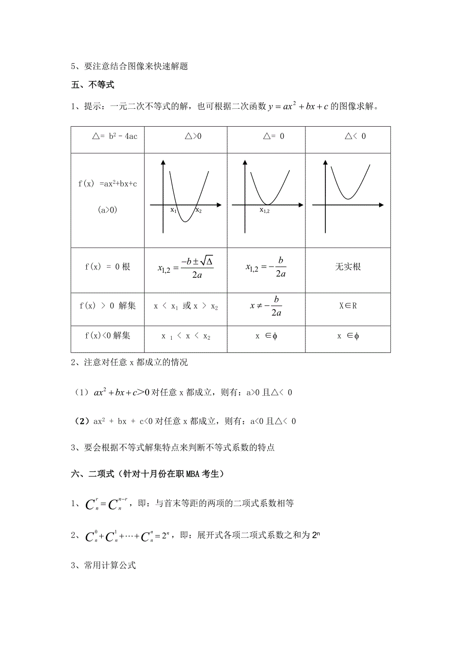 管理类联考综合—数学知识点汇总_第4页