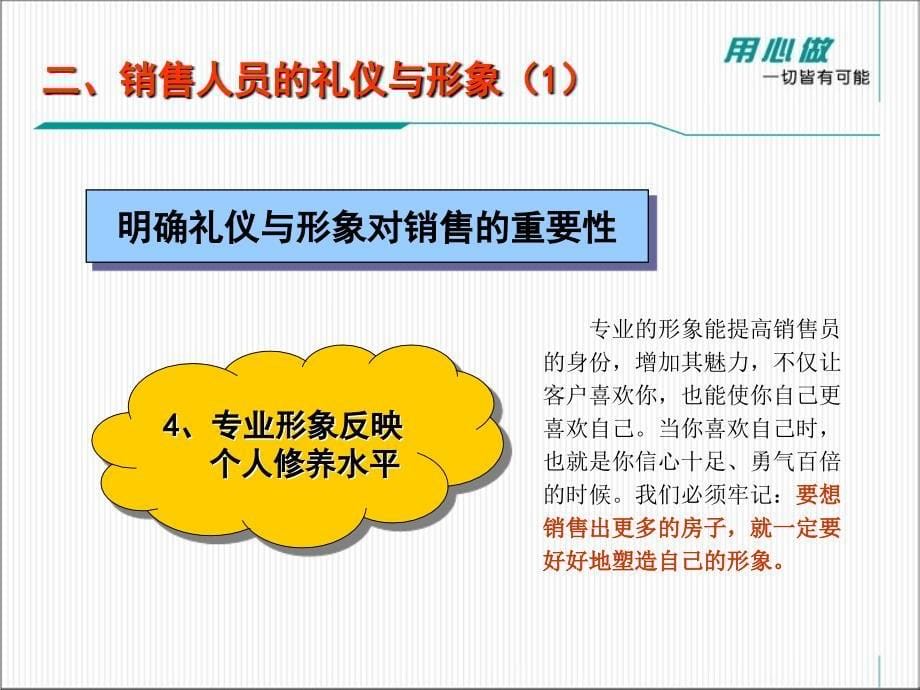 成功的房地产销售人员礼仪要求_第5页