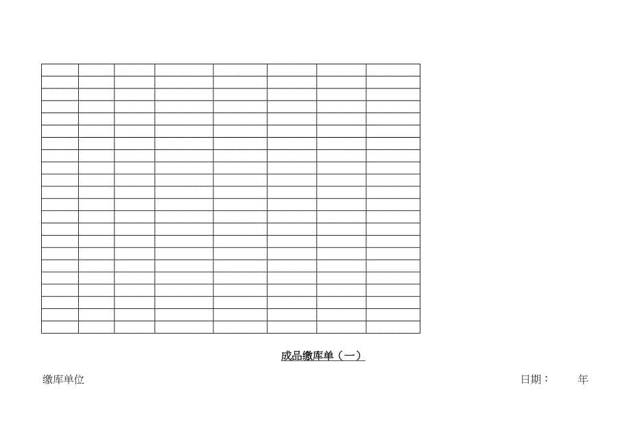 仓库货物进出表格大全_第5页