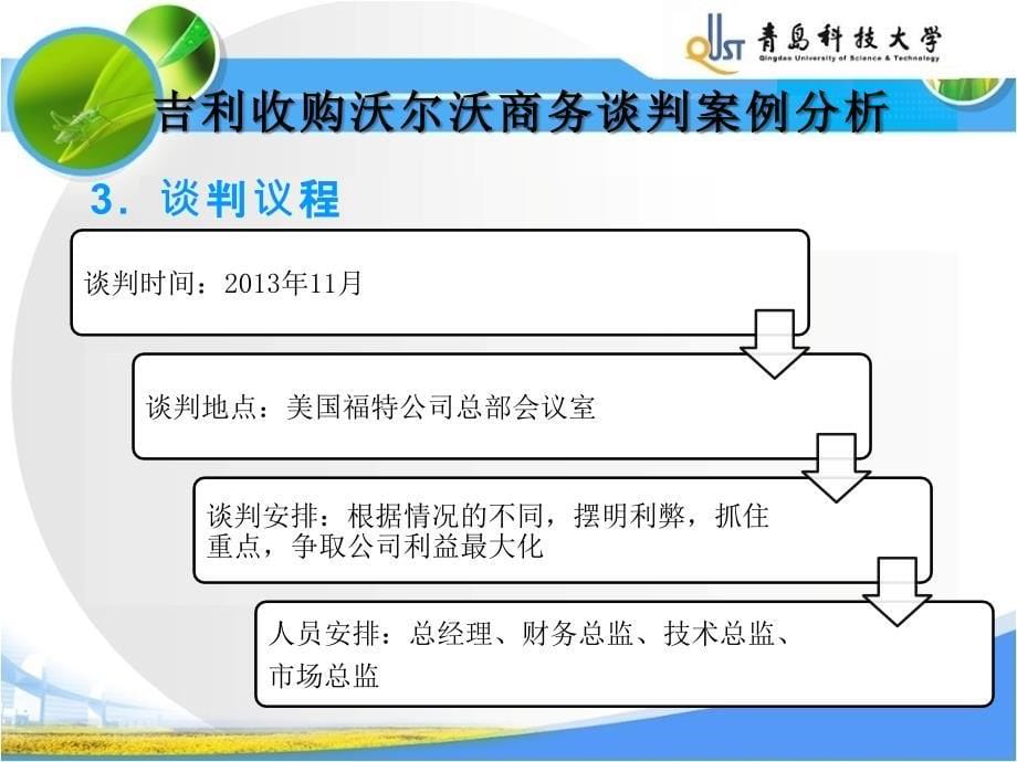 吉利收购沃尔沃商务谈判案例分析(以此为准)_第5页