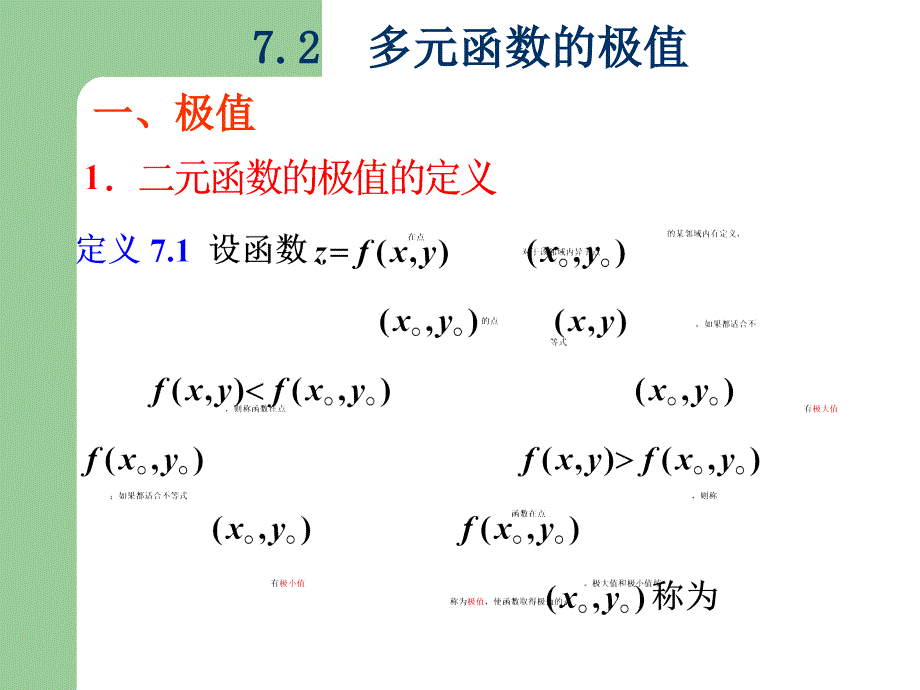 多元函数的Taylor公式与极值_第3页