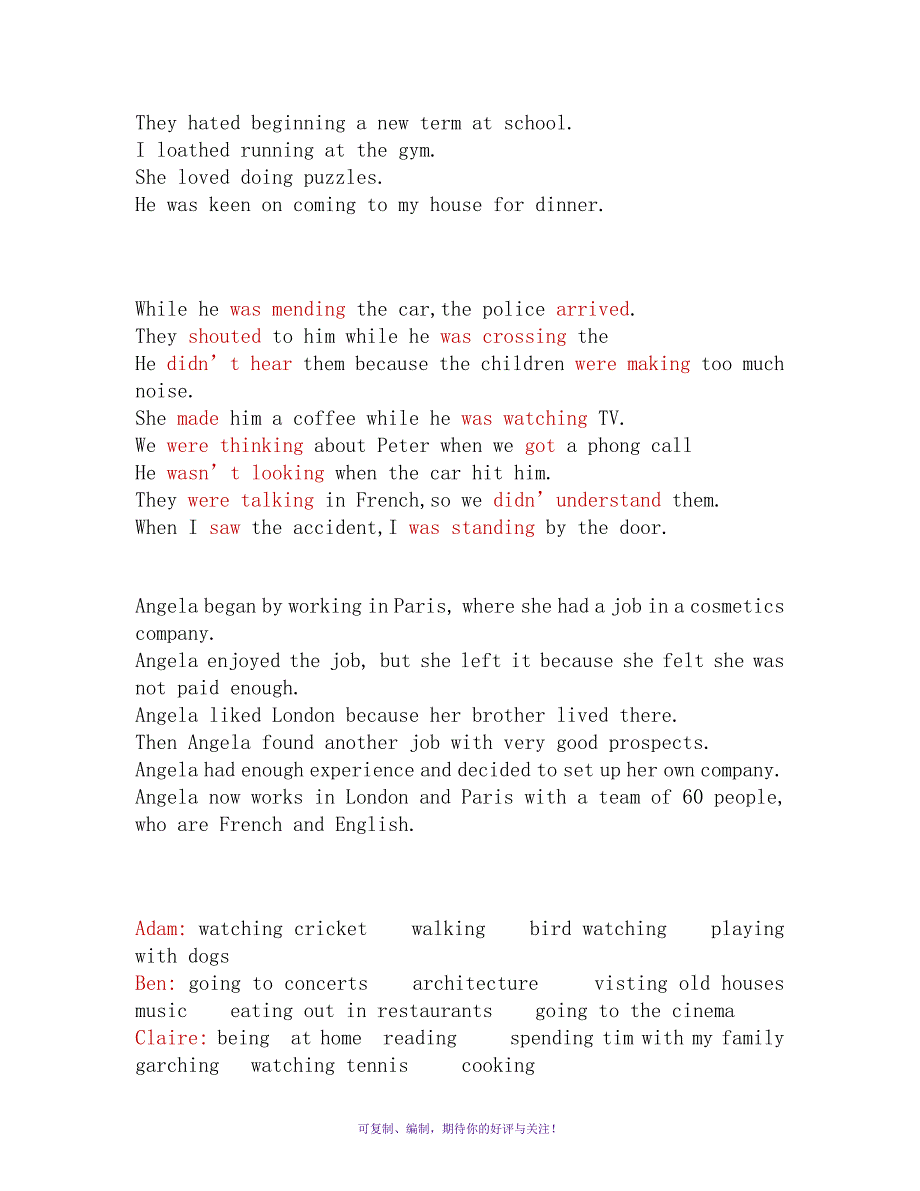 电大开放英语3光盘作业第15单元答案Word版_第3页