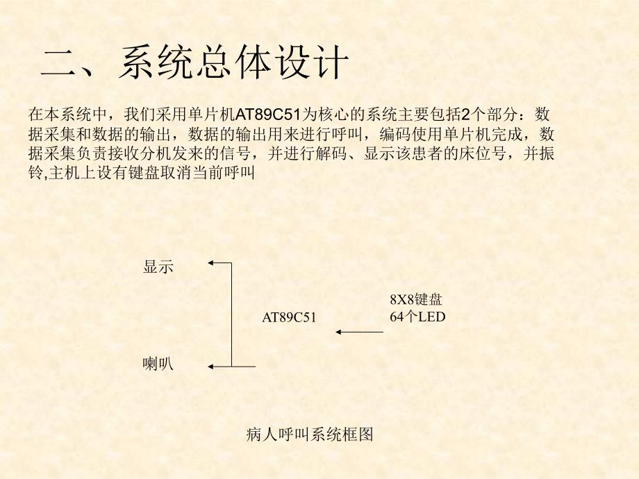 医学专题：基于单片机的病床呼叫系统_第4页