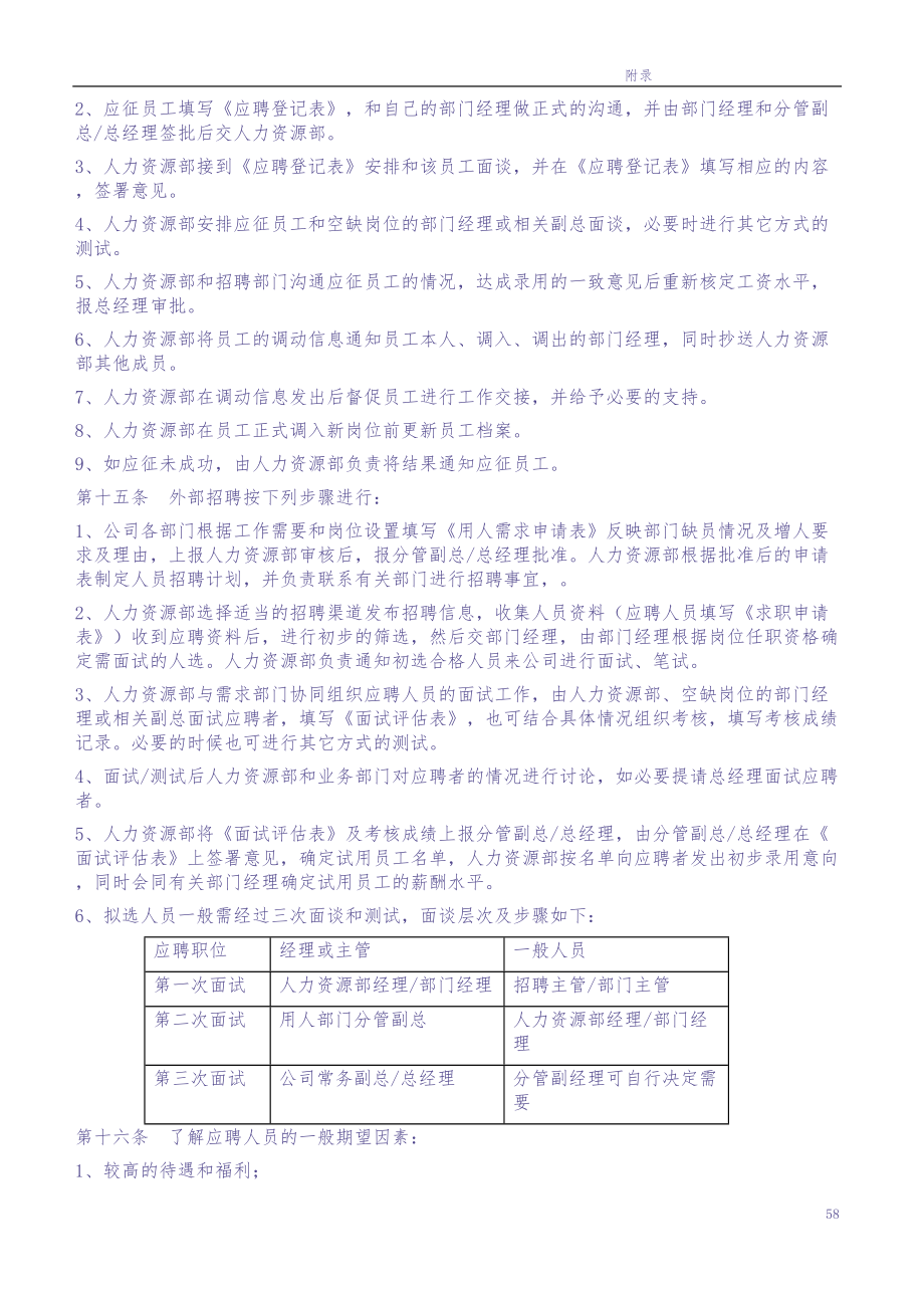 某上市公司人力资源管理制度全案（天选打工人）.docx_第4页