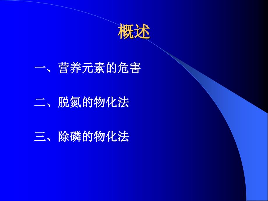 污水厂生物脱氮除磷工艺讲座PPT_第2页