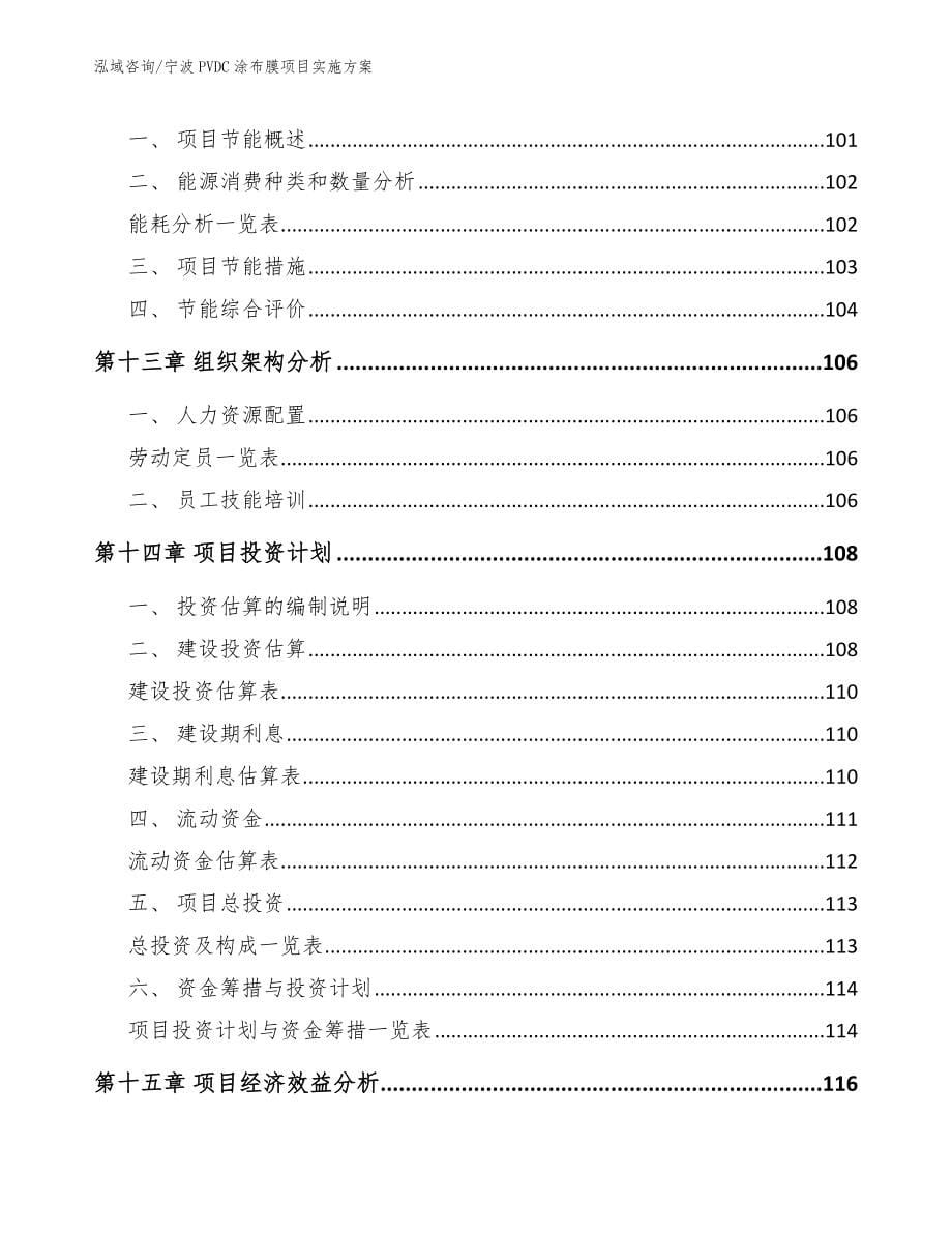 宁波PVDC涂布膜项目实施方案范文参考_第5页