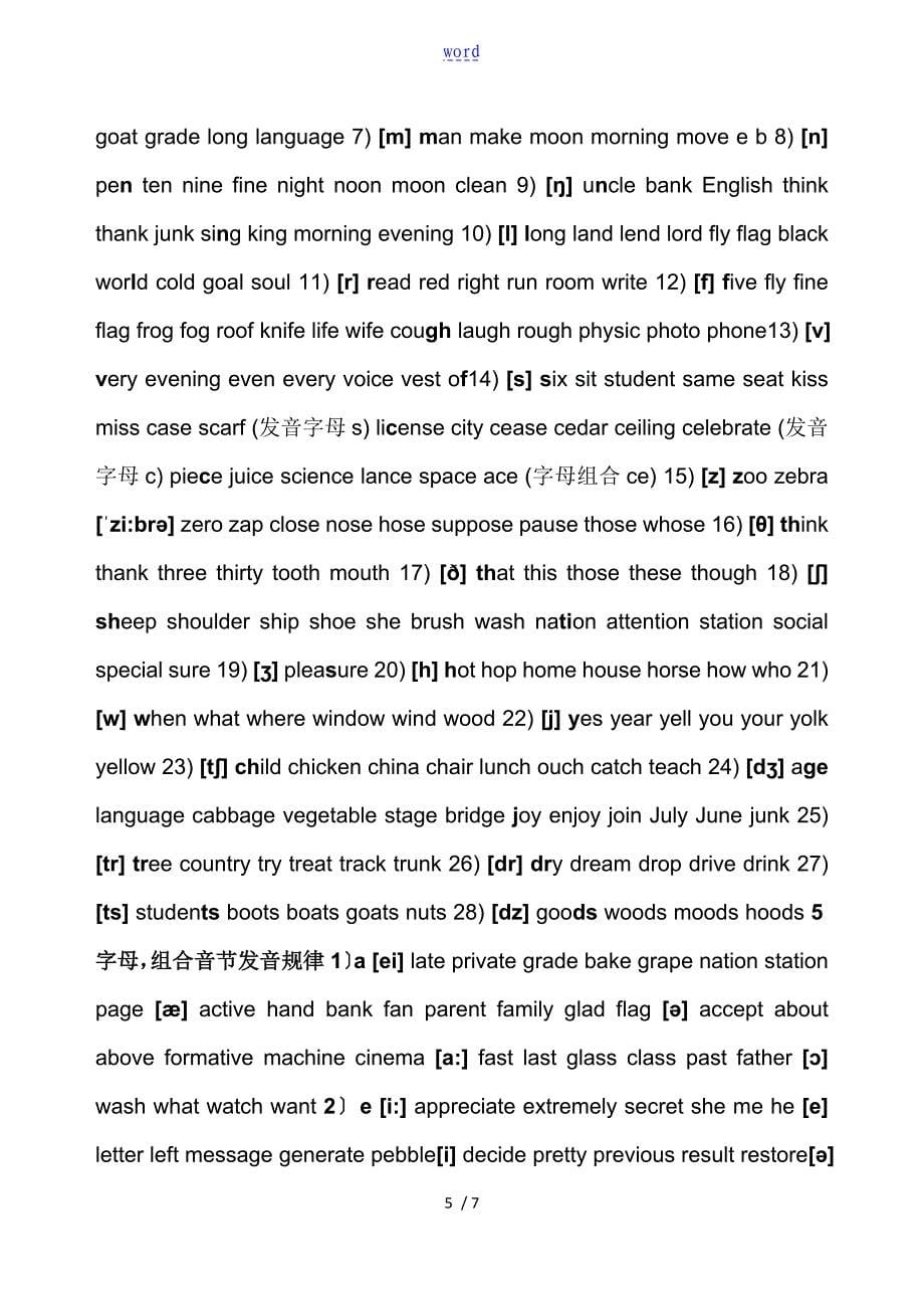 新颖国际音标发音表_第5页
