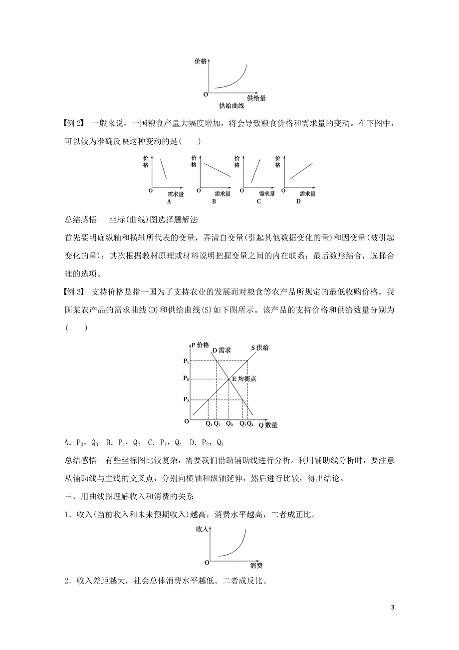 全国高二政治暑期作业复习方法策略15讲第1讲利用曲线图复习货币081317_第3页