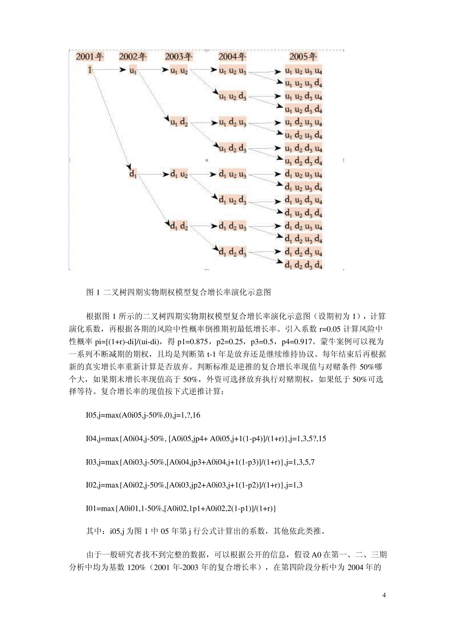 对赌协议的实物期权分析_第4页