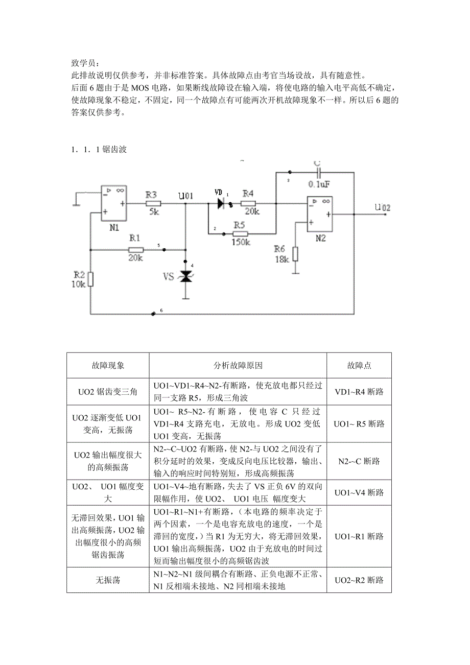 电工高级电子排故.doc_第1页