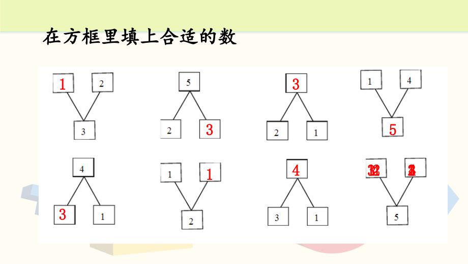 一年级上册数学课件3.6 分与合的练习课人教新课标 (共7张PPT)教学文档_第4页