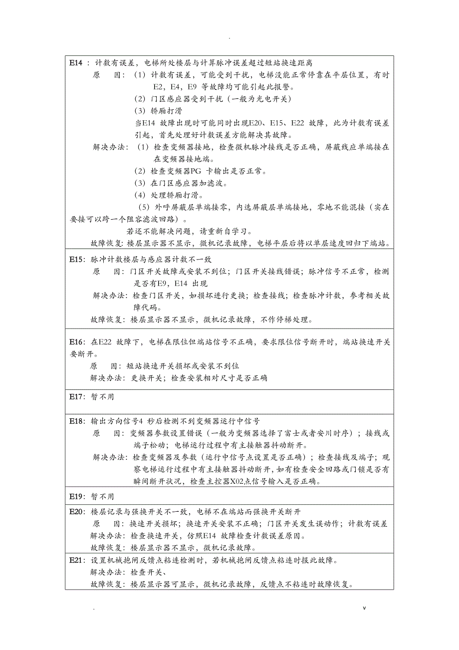 米高一体化故障原因及处理方式_第3页