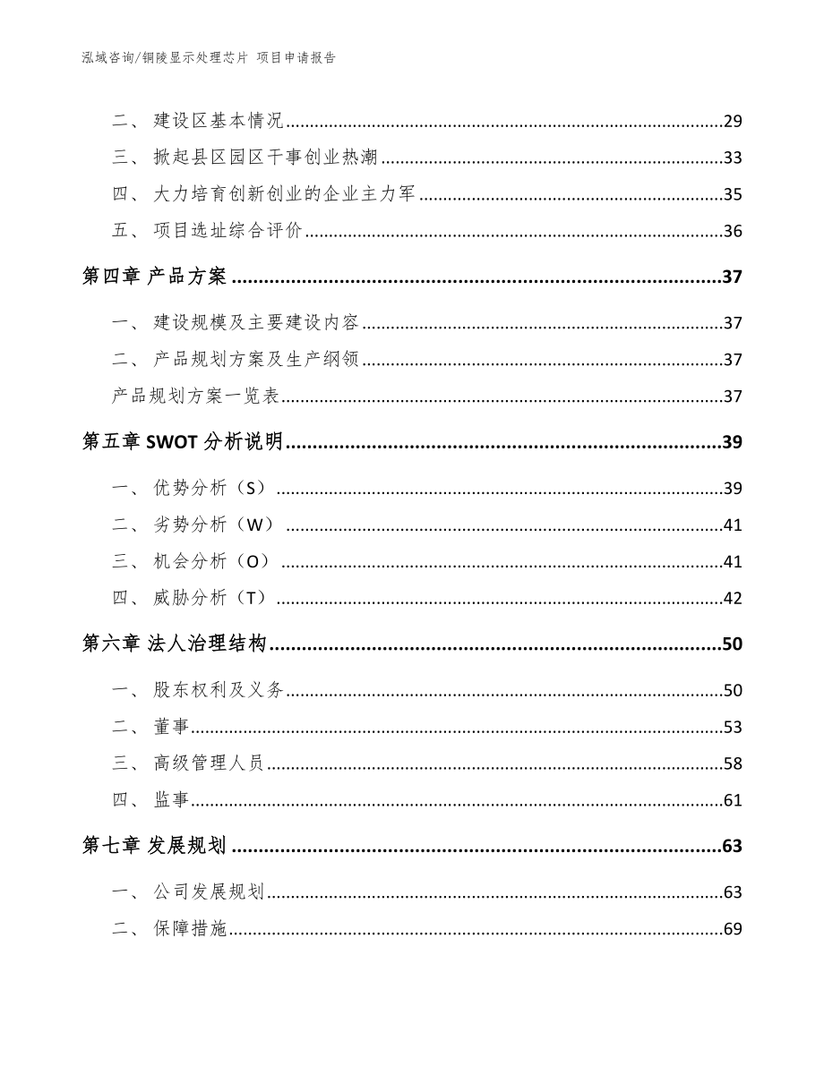 铜陵显示处理芯片 项目申请报告_第3页