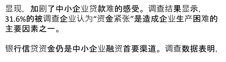 中小企业融资现状分析课件_第4页