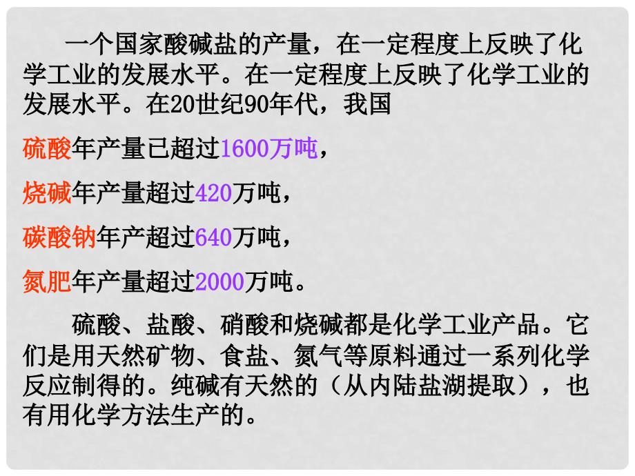 广西贵港市港北区大圩镇第三初级中学九年级化学下册《酸碱盐的应用》课件 新人教版_第3页