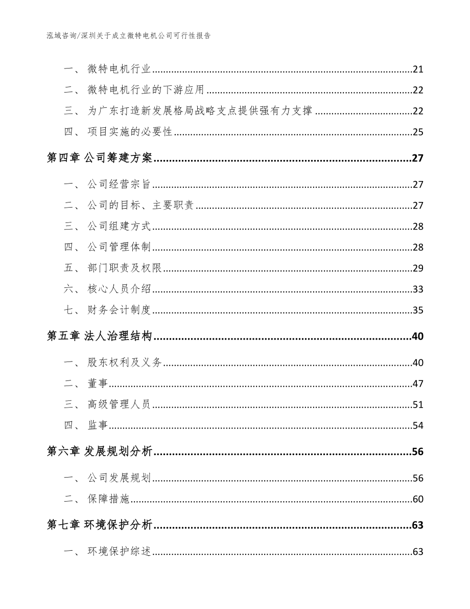 深圳关于成立微特电机公司可行性报告（范文参考）_第4页