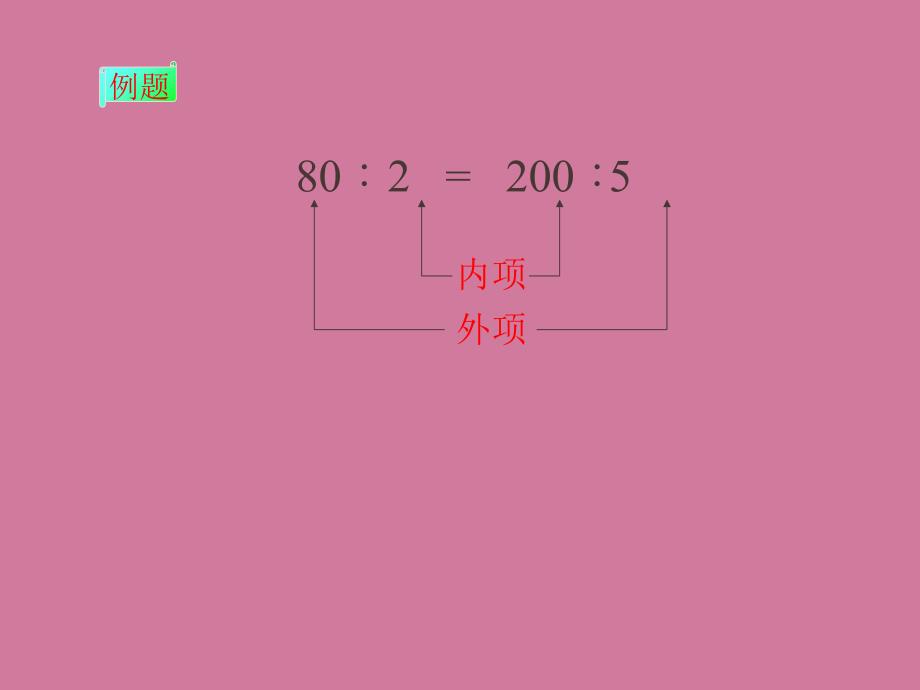 小学数学6年下比例的基本性质2PPT课件_第2页