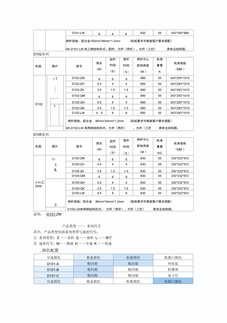 道闸使用说明书_第4页