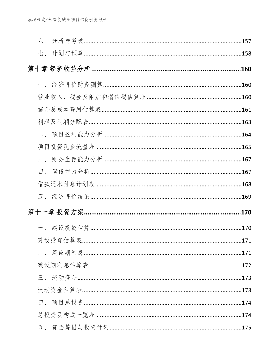 永善县酿酒项目招商引资报告【模板范文】_第5页