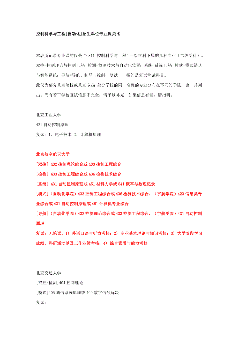 控制科学考研学校初试复试科目介绍_第1页