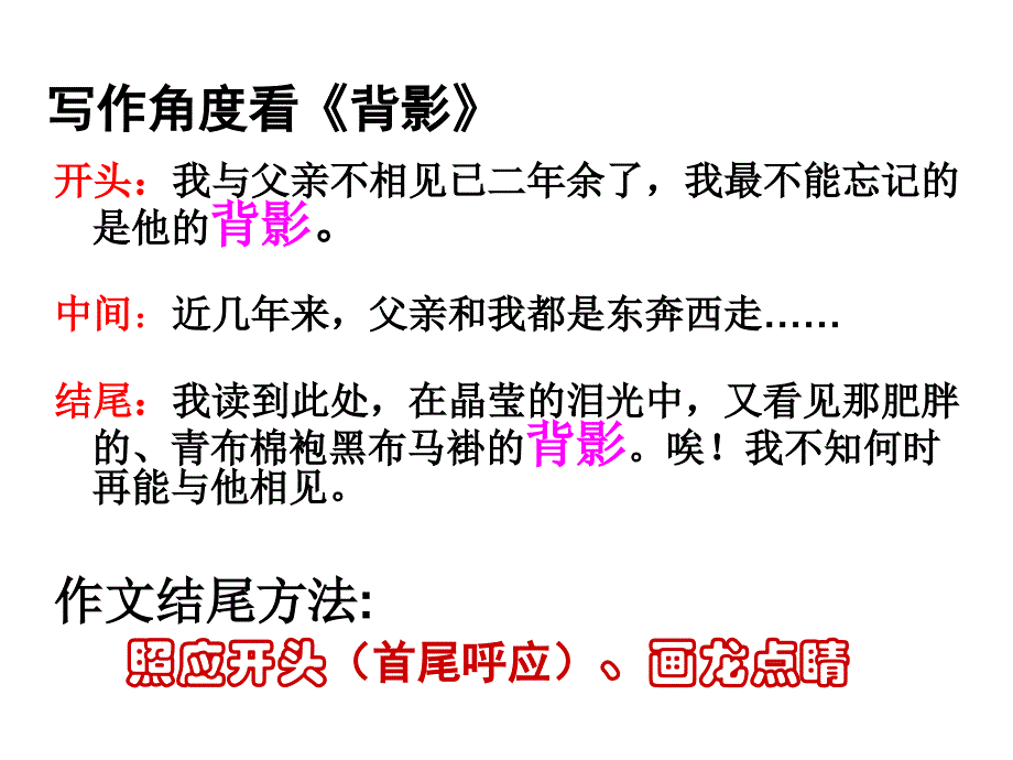 仿写背影PPT鲁教版共19张PPT课件_第3页