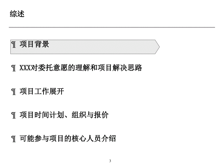 XXXX收购项目建议书_第4页