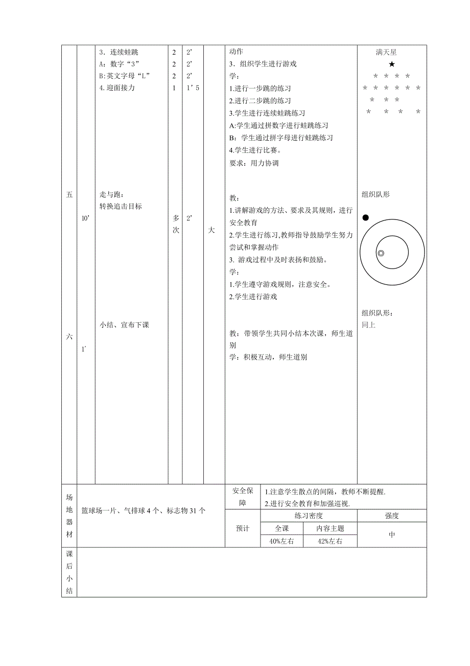 黄浦区复兴东路第三小学体育与健身课时计划[2]_第2页