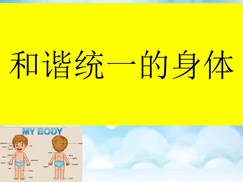 五年级上册科学课件1.4和谐统一的身体湘教版共13张PPT_第2页