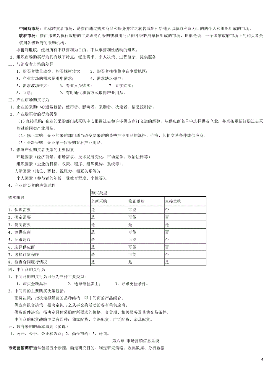 市场营销学知识点全面总结_第5页