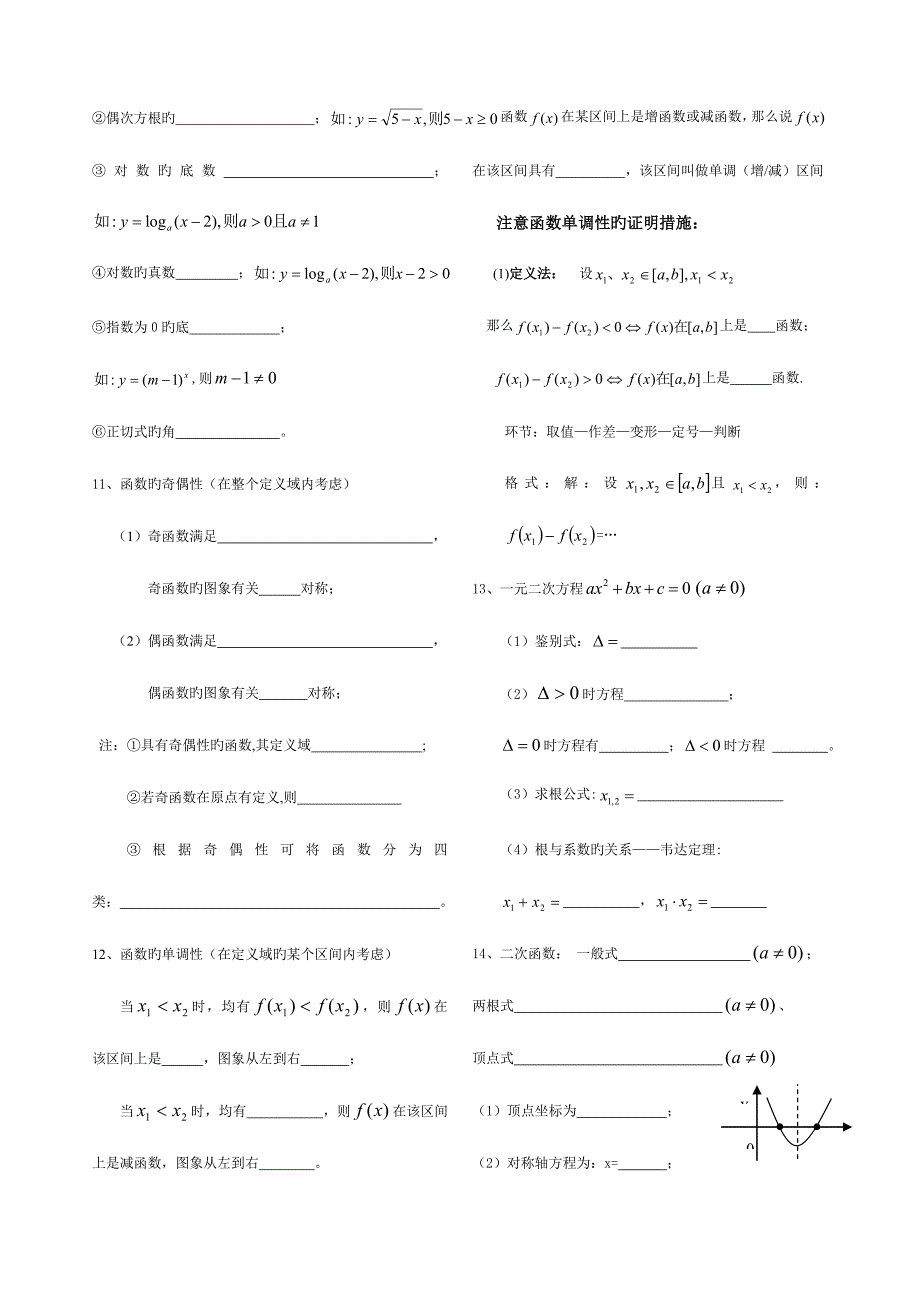 2023年高中数学知识点新课标填空.doc_第2页