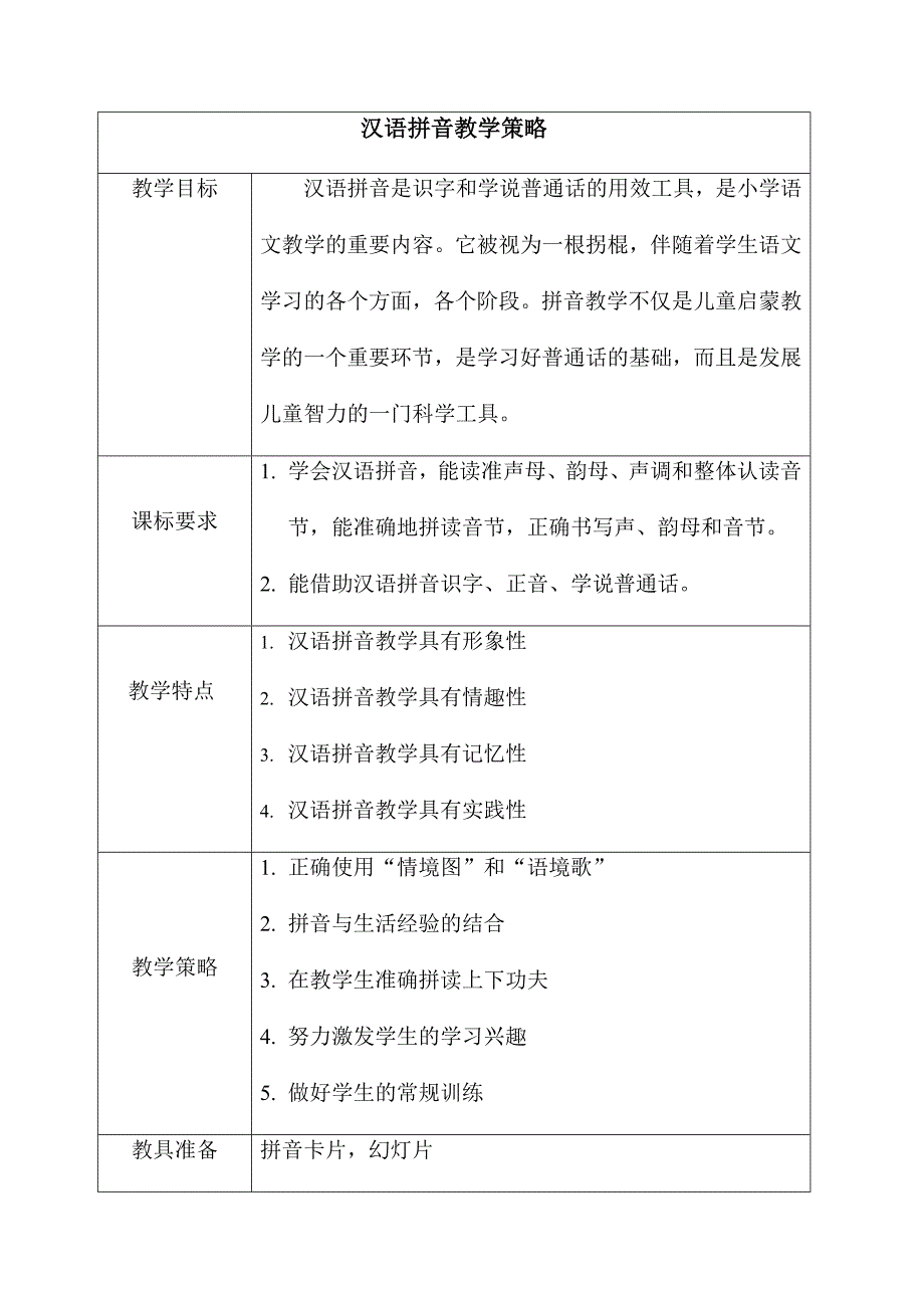 汉语拼音教学策略_第1页