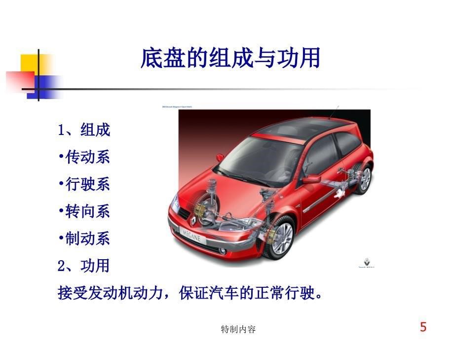 汽车底盘系统及零部件介绍行业一类_第5页