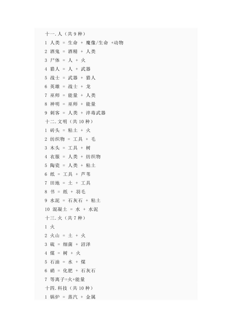 涂鸦上帝248种合成攻略攻略,一个不少.doc_第4页