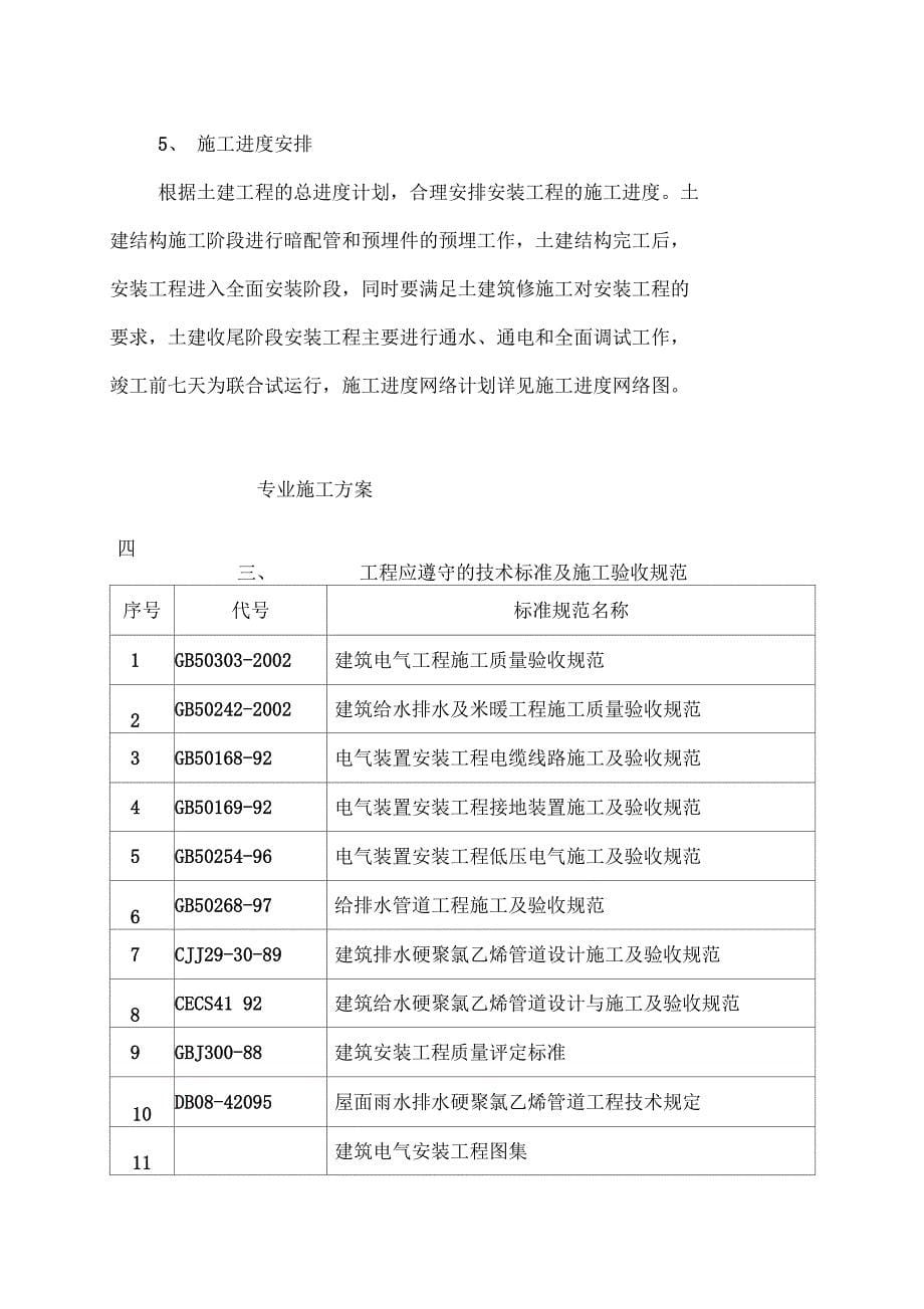 水电安装工程施工组织设计_第5页