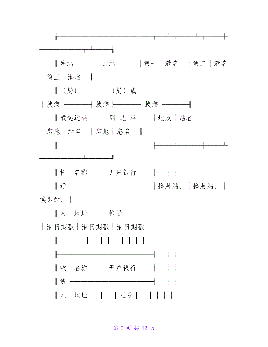 运输合同（水陆联运范本）.doc_第2页