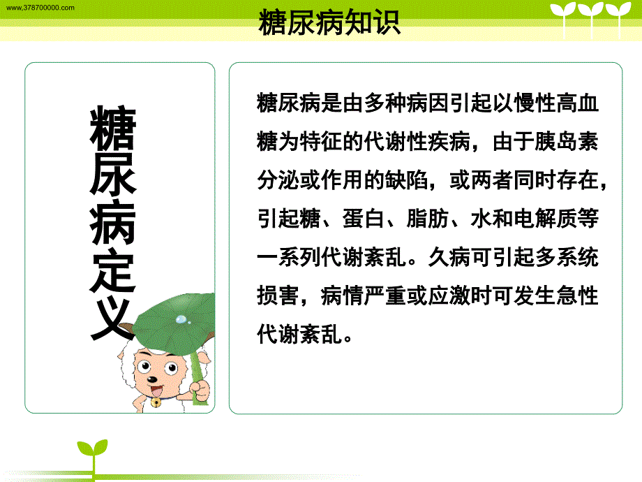 糖尿病健康宣呢教ppt课件_第4页