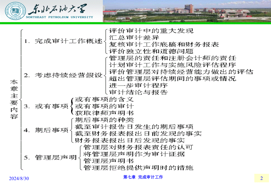 第七章完成审计工作_第2页